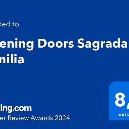 巴塞罗那Opening Doors Sagrada Familia公寓 外观 照片